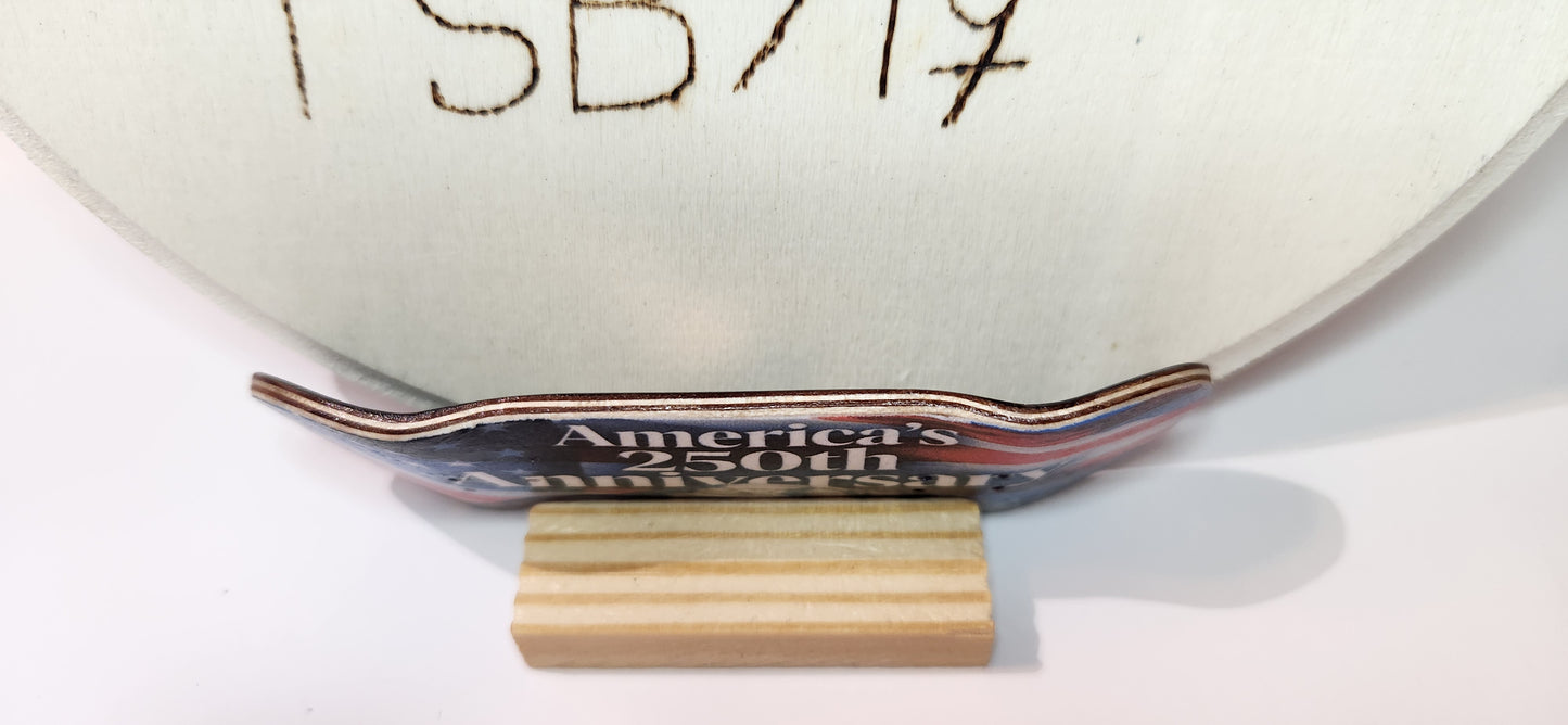 Happy Hats Celebrates America's 250th anniversary - 34mm Board Only