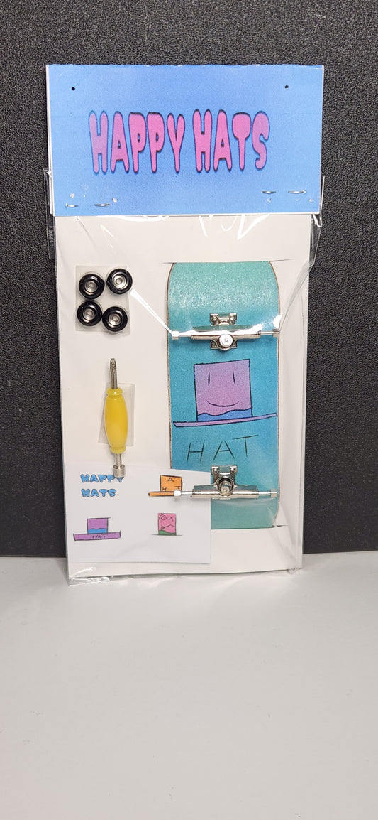 Happy Hats fingerboard complete