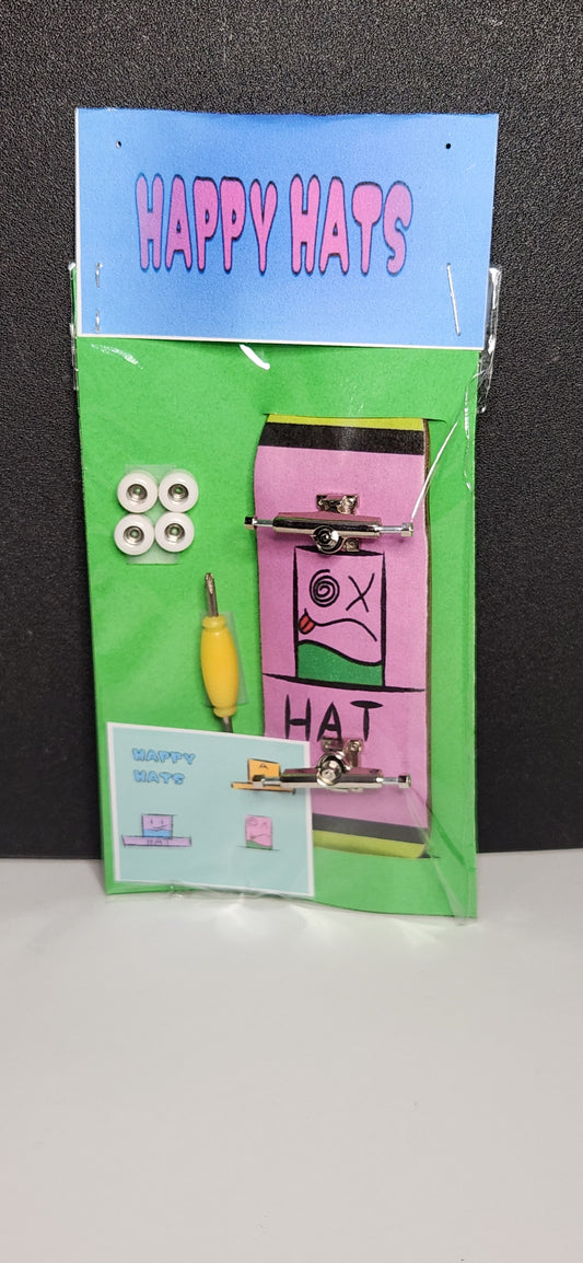 Confused Hats fingerboard complete